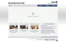 Tablet Screenshot of jecintegration.com